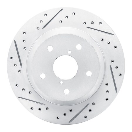 Dynamic Friction Co DFC Geoperformance Rotor - Drilled and Slotted 830-13046L