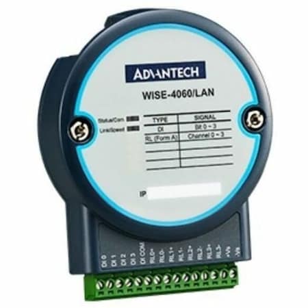Advantech 4DI/4Relay Modbus Ethernet I/O WISE-4060LAN-B