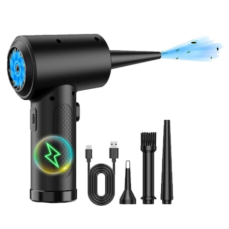 Newhouse Electric Cordless Air Duster, 3-Speed Blower for Car, Computer Cleaning, Rechargeable NHAD-BR-1