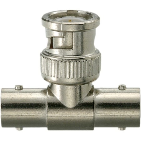 Gem By Triplett BNC Adapter "T" Female/Male/Female, PK10 301-32750TP