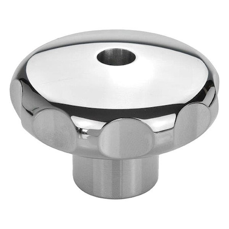 J.W. Winco Stainless Steel, Star Hand Knobs 5335-40-M6-D-PL
