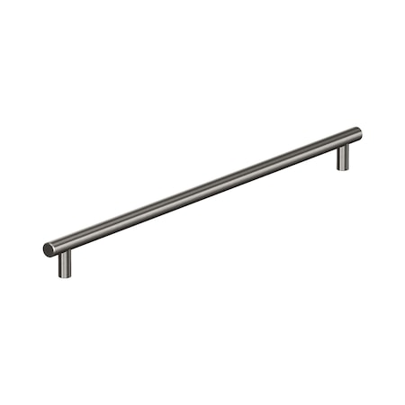 Amerock Bar Pulls 24 inch 610mm Center-to-Center Gunmetal Appliance Pull BP54026GM