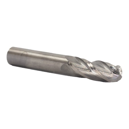 Drill America 1" Carbide 4 Flute Single End Ball End Mill MMO1-4FSE-BN