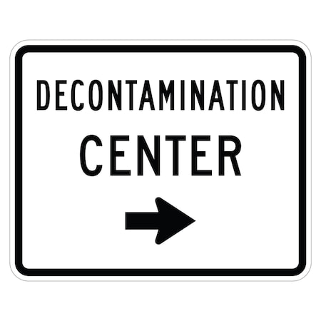 Sign Solutions Usa Traffic Sign, 30 in Width, Aluminum Sign, Horizontal Rectangle DUS06DWT3024EM-6dR