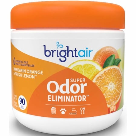 Bright Air Odor Elmntr Air Freshener, Orng/Lmn, 14OZ 900013