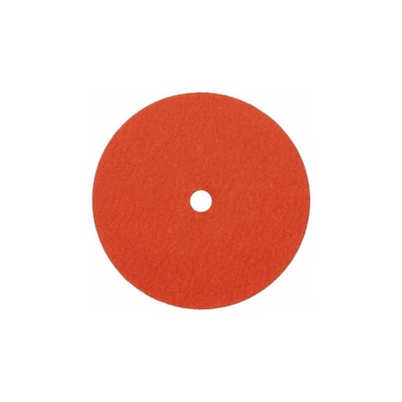 Norton Co Fiber Disc: 9 1/8 in Disc Dia, 7/8 in Hole, 24 Grit, Ceramic 69957398015