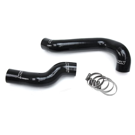 Hps Performance High Temp Reinforced Silicone Radiator Coolant Hose Kit, Black, 57-1698-BLK