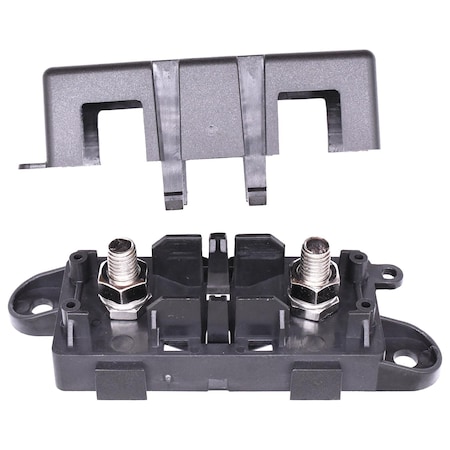 Auveco Mega-Style Fuse Block 40-500A 32Vdc Detachable Hard Cover 25540