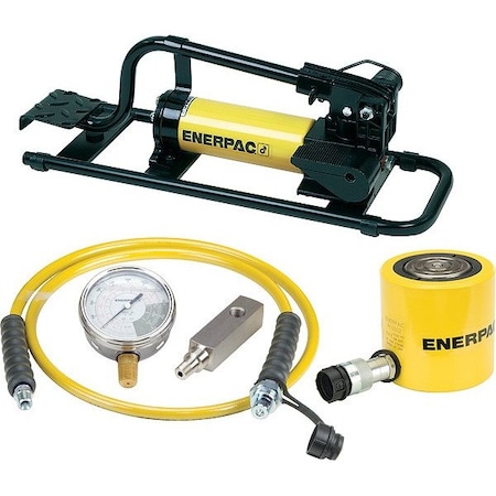 Enerpac Ram and Pump Set, Single Acting SCL502FP
