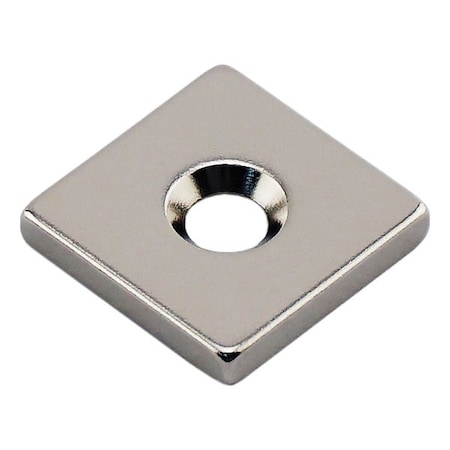 Zoro Select Rare Earth Magnet, Silver NB001219NCTS