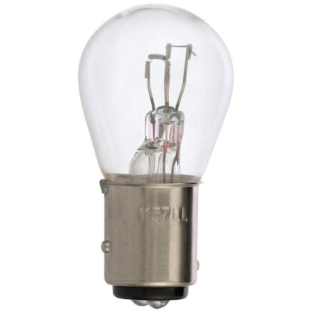 Eiko Peak Miniature Automotive Bulb, 12.8 V, 27 W, Incandescent Lamp, Bayonet, Clear 1157LL-BPP