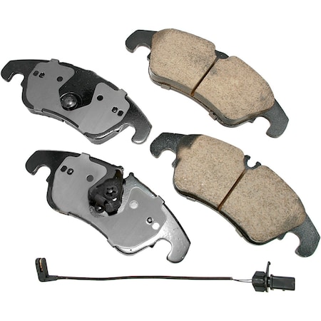 Akebono 08-11 Audi A4/A5/S4/Tt-Front Euro Pads, Eur1322 EUR1322