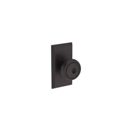 Baldwin Residential Door Knobs Keyed Entry Venetian Bronze ENBREHFR112