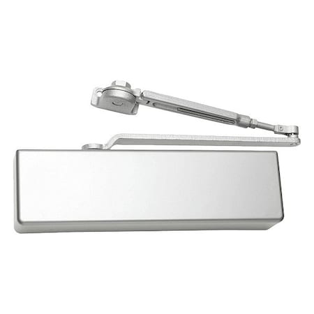 Falcon Door Closers, Non-Hold Open, Matte Silver, Non-Handed SC71A HDPA AL
