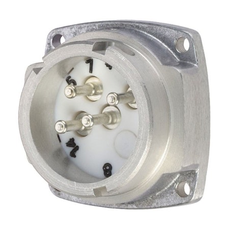 Meltric PNHT INLET METAL SIZE 1 IP 44 3P+G 30 A 250 VAC 60 Hz HIGH TEMPERATURE 09-28073-185