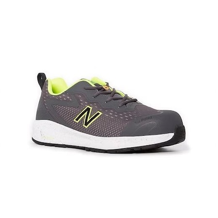 New Balance Men's Athletic Shoe, Gray/Lime, 10 1/2, MIDLOGIGR MIDLOGIGR-10.5D