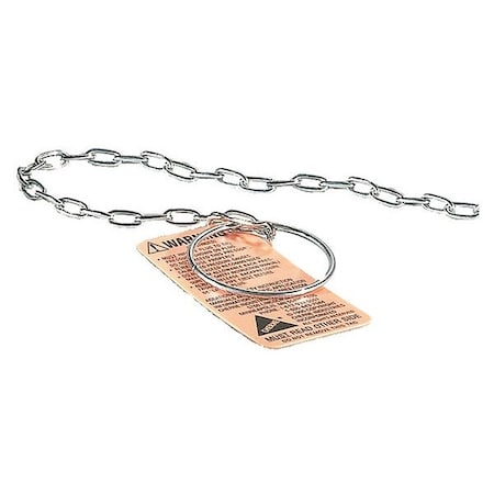 Cherne Replacement Ring and Chain, 12"L, 0.1"H 059718