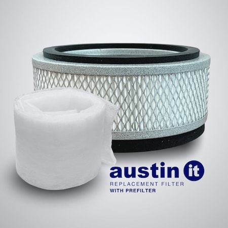 Austin Air it Filter Replacement Filter, White FR100B