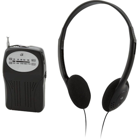 Gpx Portable AM/FM Radio R116B