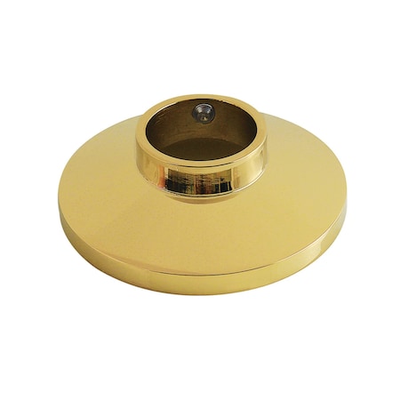 Kingston Brass Round Shower Arm Flange, Polished Brass K154F2