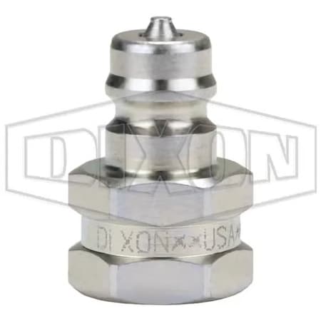 Dixon 5600 Interchange Quick Connect Plug, 1/8-27 Nominal, FNPT, Steel, Domestic K2F1