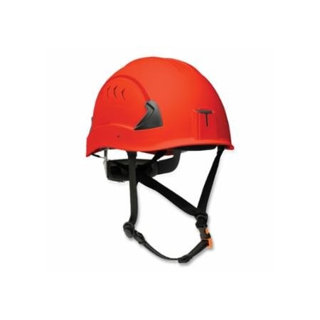 Jackson Safety CH-2-400V Climbing Style Vented Hard Hat, 6-Point Rapid Dial, HiVis Orange 138-22923