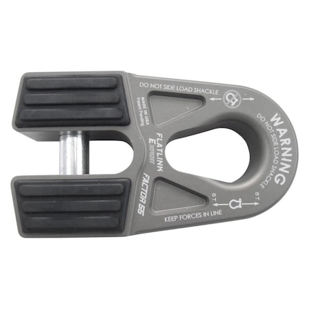Factor 55 Flatlink Winch Shackle Mount, Gray FCT00080-06