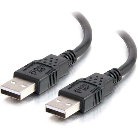 C2G 1m USB 2.0 A Male to A Male Cable - Black (3.2ft) 28105