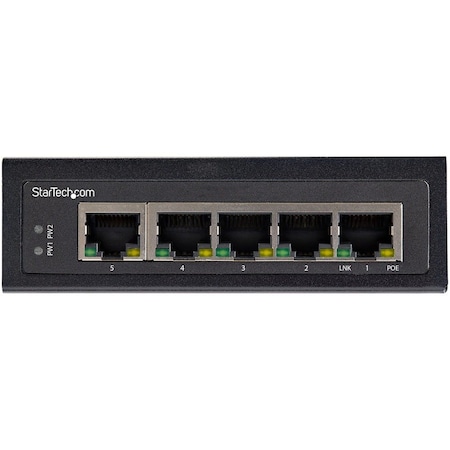 Startech.Com 5 PORT GIGABIT POE SWITCH 30W PSE POWER PER PORT TO DEVICES W/GBE ON CAT5E/6 - P IESC1G50UP