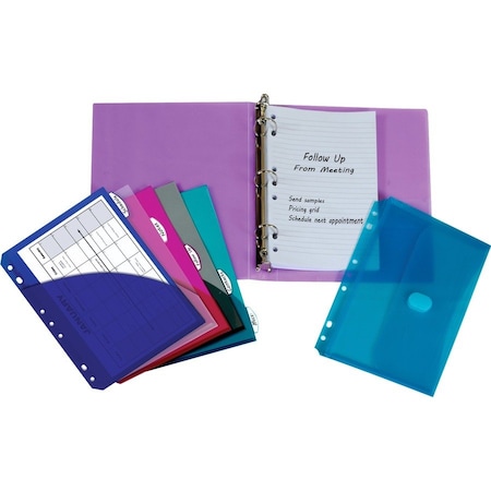 C-Line Products Mini Binder Starter Kit, Assorted, PK2 30100