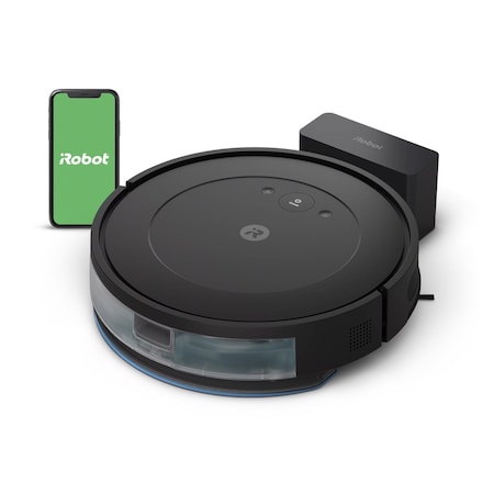 Irobot Bagless Cordless Standard Filter WiFi Connected Robotic Vacuum & Mop Y014020