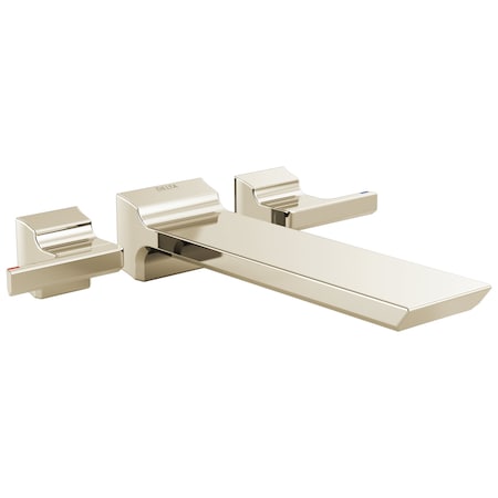 Delta Pivotal: Wall Mount Tub Filler Trim T5799-PN-PR-WL