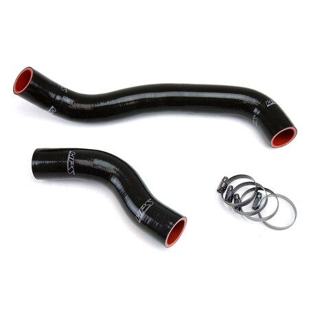 Hps Performance High Temp Reinforced Silicone Radiator Coolant Hose Kit, Black,  57-1313-BLK