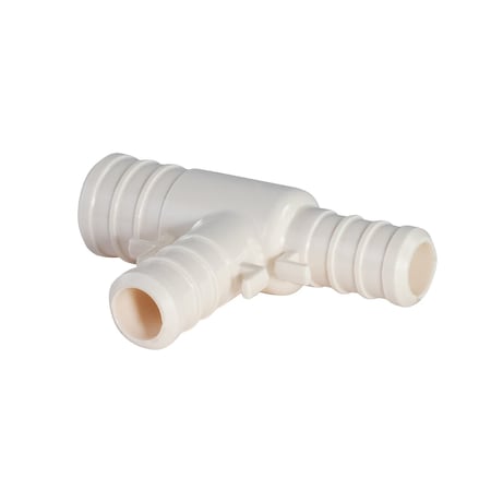 Everflow 1'' x 3/4'' x 3/4'' PEX Barb Reducing Tee Pipe Fitting; Plastic Poly Alloy PPRT1341