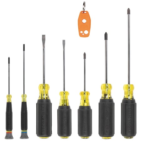 Klein Tools All-Purpose Screwdriver Set, 8-Piece 85808