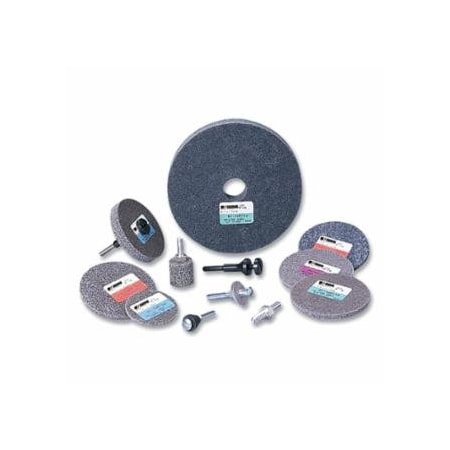 Standard Abrasives 800 Series A/O Unitized Wheel, 3 in dia, Medium, 10PK 405-051115-32478