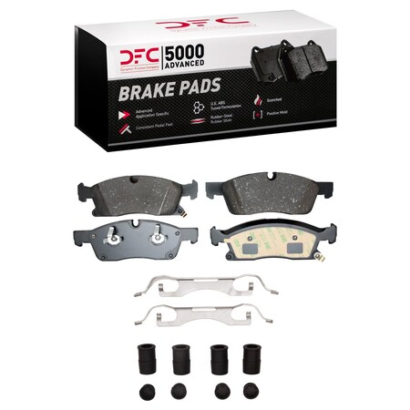 Dfc 5000 Advanced Disc Brake Pad Set,  1551-1904-11