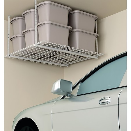 Hyloft HyLoft 00540 Ceiling Storage Unit, 250 lb Storage, Steel, White 540