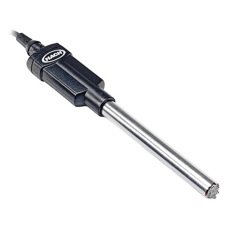 Hach Electrode, 1/2 in Dia, 7 7/8 in H, Epoxy MTC69501