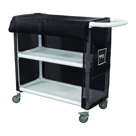 Royal Basket Trucks Linen  Cart, 600 lb Capac., 32" L G32-KKX-L2A-3ULN