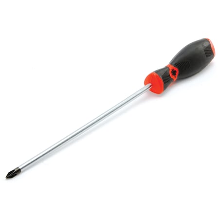 Performance Tool Phillips Round No 2 X 8 In Screwdriver No 2, W30965 W30965