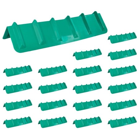 Mytee Products 8inx8inx36in Flatbed Corner Protector V Edge Guard for Ratchet & Winch Straps, 20PK PCPVB36Gx20