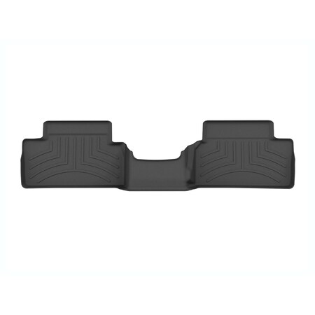 Weathertech Black, Rear FloorLiner for vinyl floors 4417023V
