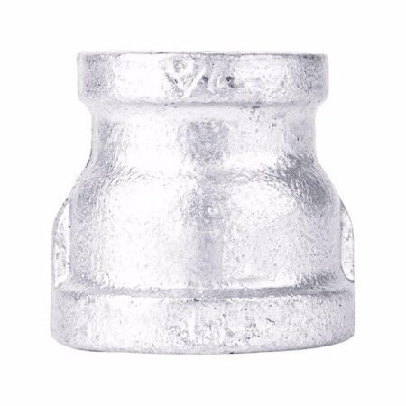 Stz Industries 1 in. FIP each X 1/2 in. D FIP Galvanized Malleable Iron Reducing Coupling 311RC-112