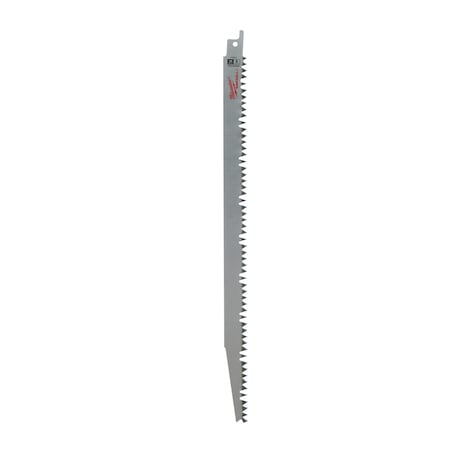 Milwaukee Tool 12 in x 5 TPI Reciprocating Saw Blade, 1 PK 48-00-1305