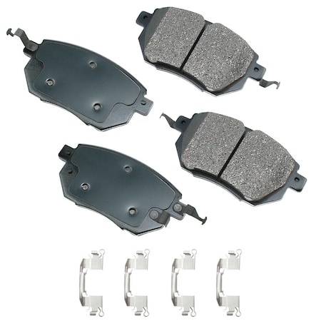 Akebono Proact Disk Pad, Act969A ACT969A