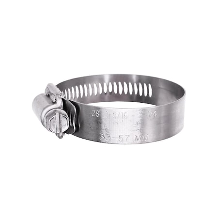 Auveco 1 5/16in - 2 1/4in Hose Clamps, 10PK 9589