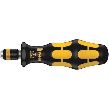 Wera 816 R ESD Bitholding screwdriver, non-magnetic, 1/4 in x 119 mm 5051464001