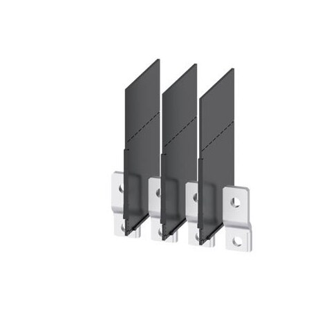 Siemens bus connector extended front mounted 4 units accessory for: 3VA10/11 3VA9154-0QB00