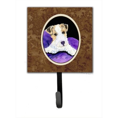 Micasa 4.25 x 6 in. Fox Terrier Leash Or Key Hook MI234507